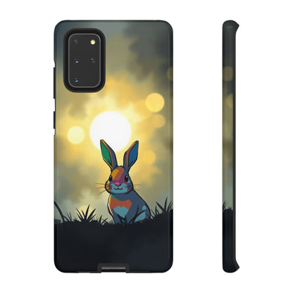 Samsung Galaxy S20+ / Glossy Phone Case - Gothic Rabbit Moody Design Phone Case