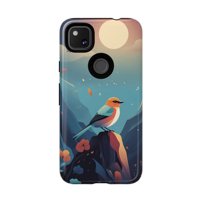 Stylised Bird Design Phone Case