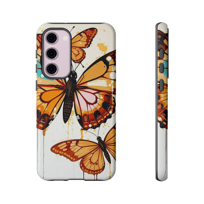 Abstract Butterflies Design Phone Case - Multicolor Phone Case - Samsung Galaxy S23 Plus / Glossy