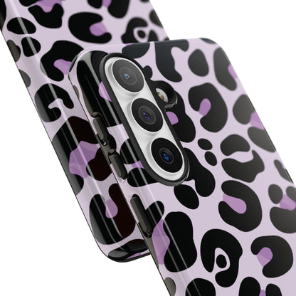 Pretty Lavender Leopard Print Phone Case