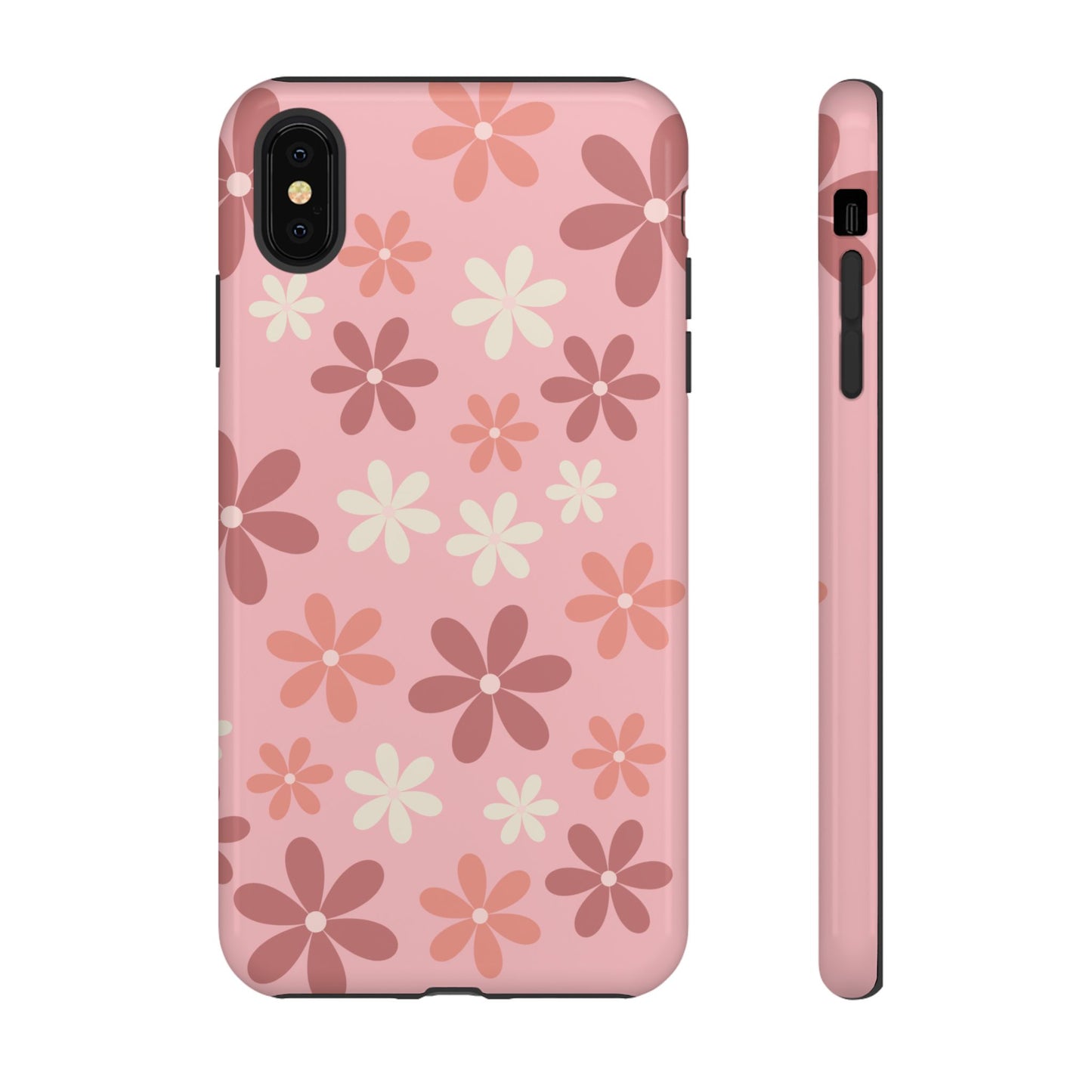 'Pink Floral Pattern' Phone Case