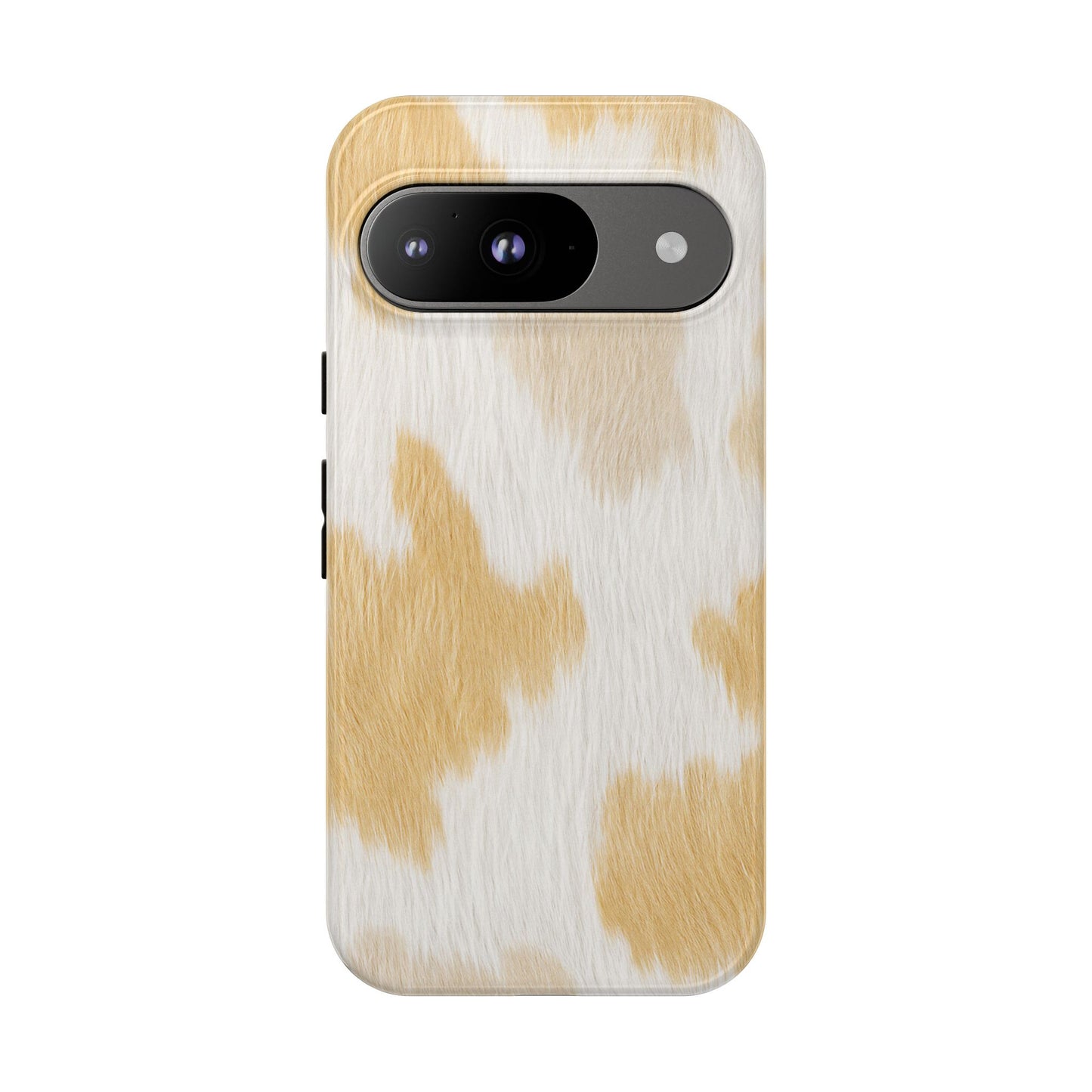 Golden Honey Cow Print Phone Case