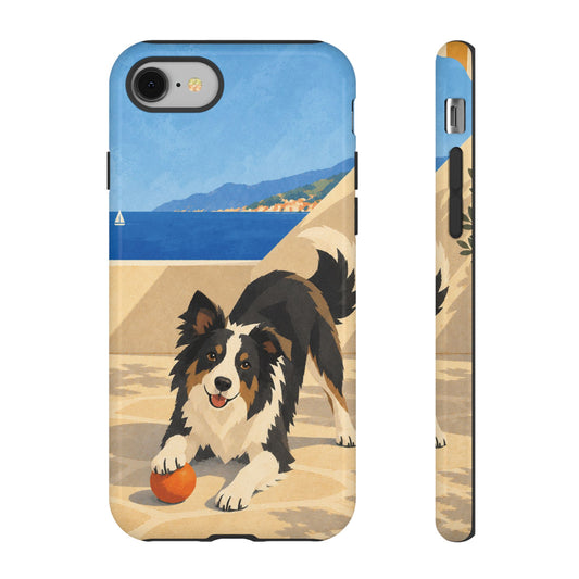 Border Collie One More Throw Phone Case - Multicolor Phone Case - iPhone 8 / Glossy
