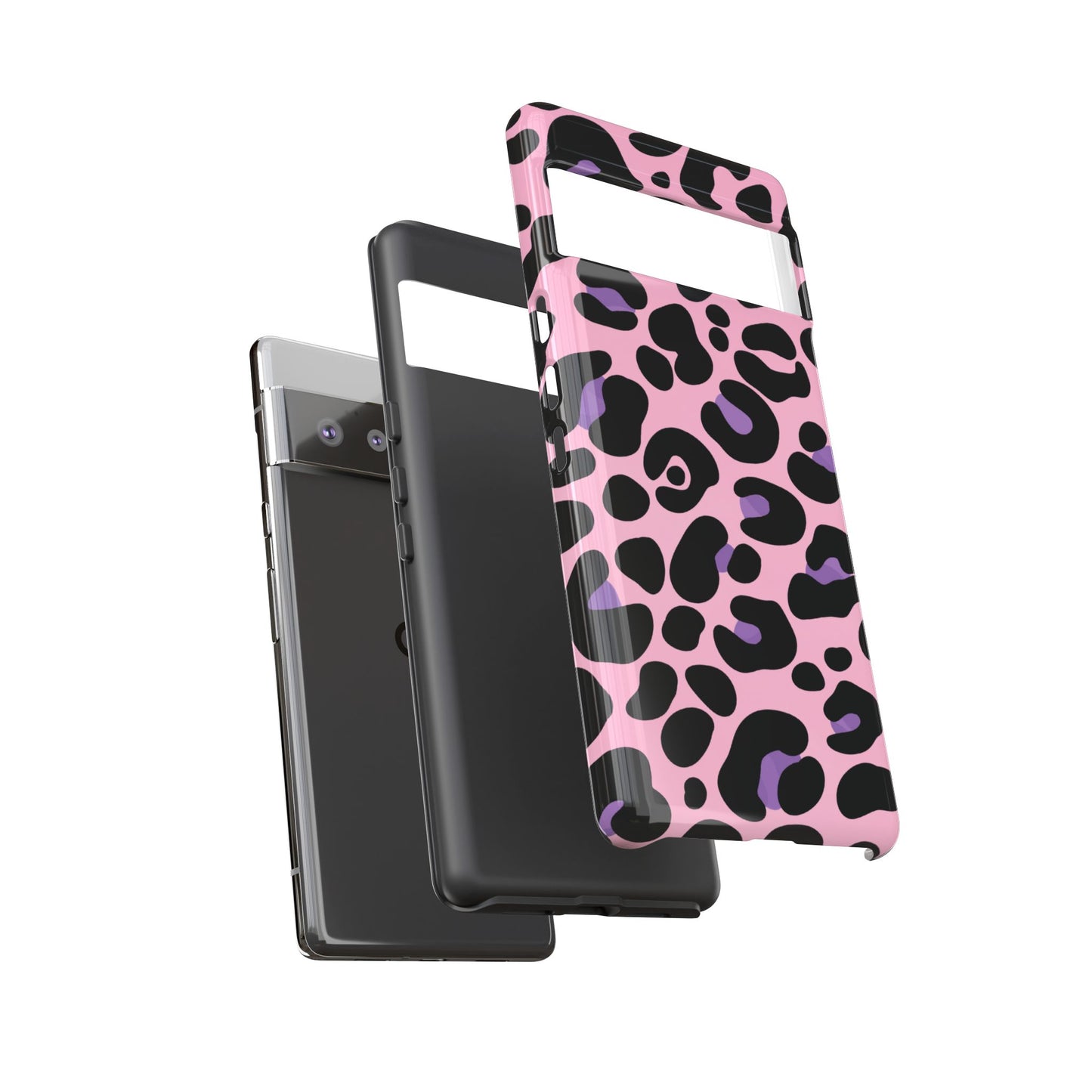 Pretty Pink & Lavender Leopard Print