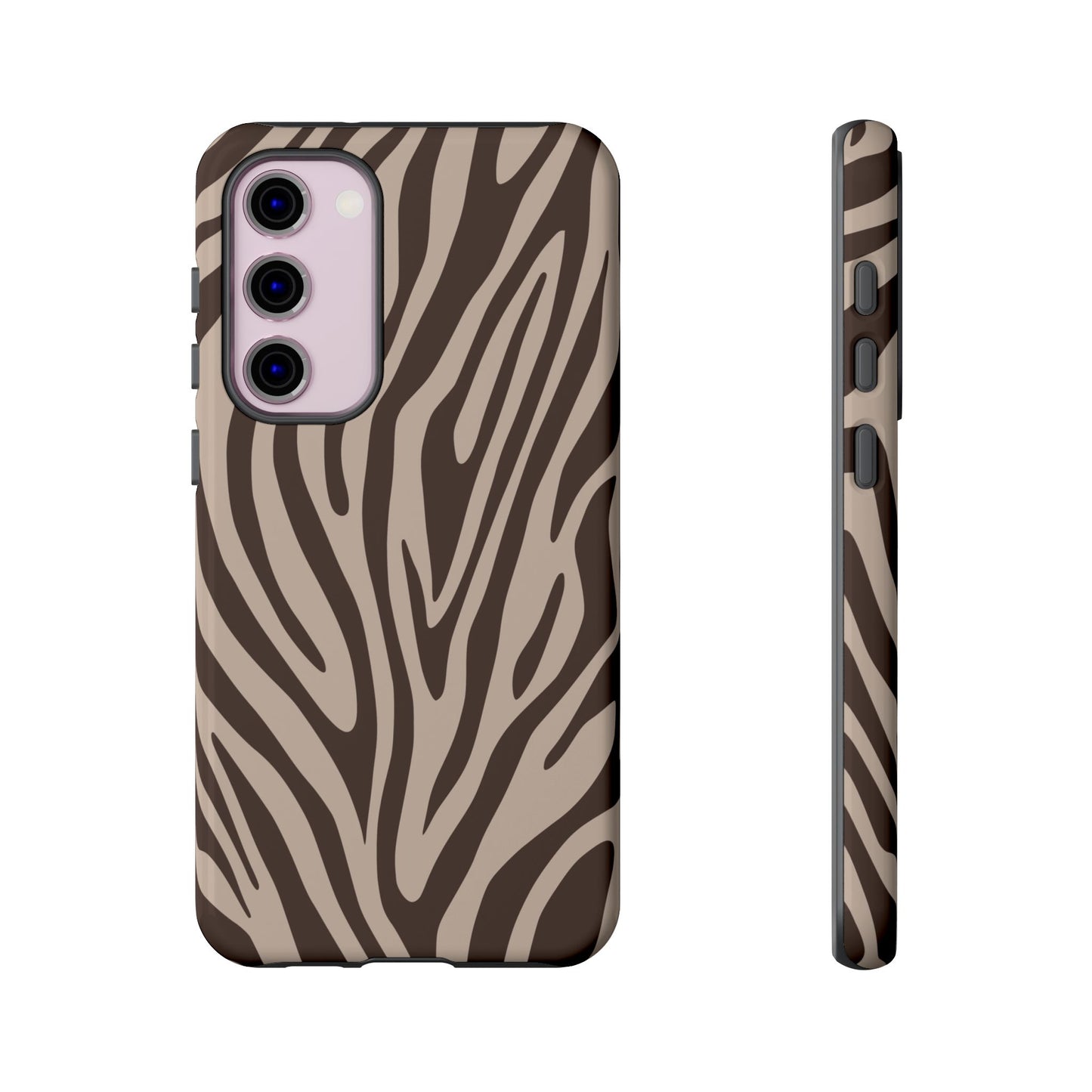 Boutique Mocha Tiger Print Phone Case