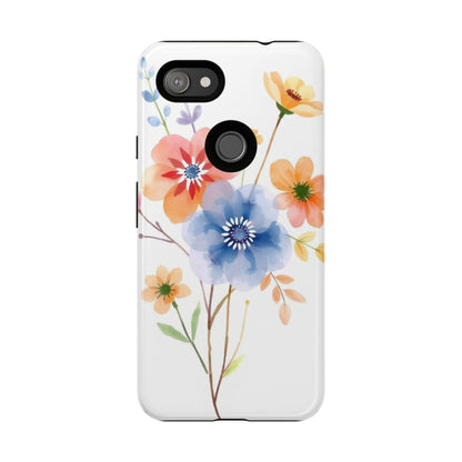 Boho Chic Watercolour Bouquet Pattern Phone Case