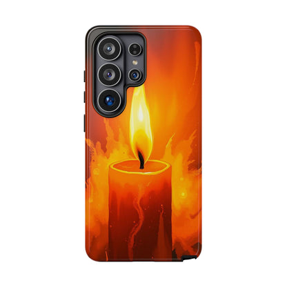 Red Candle Phone Case - Multicolor Phone Case - Samsung Galaxy S26 Ultra / Glossy