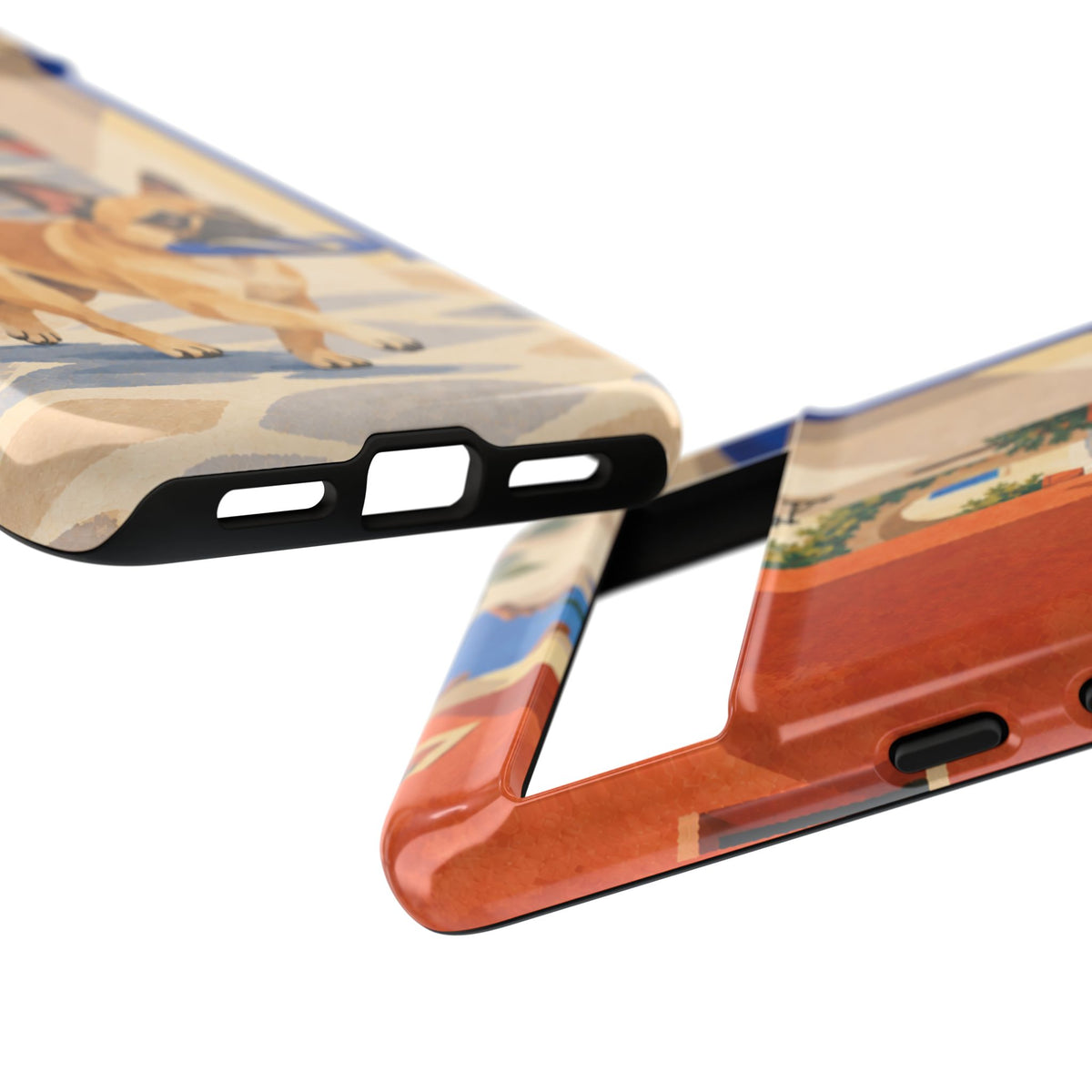 French Bulldog Quiet Lane Phone Case - Multicolor Phone Case
