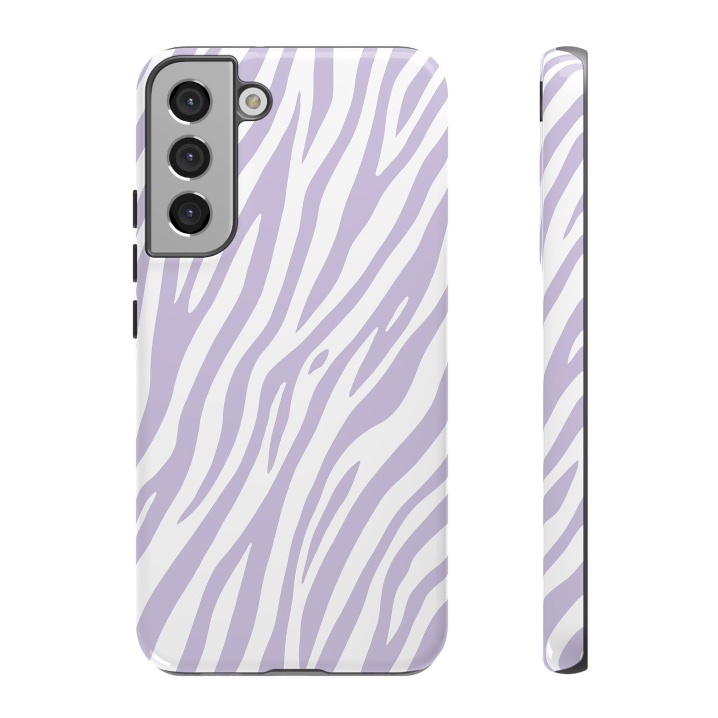Lavender Tiger Print Phone Case