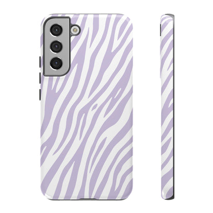Lavender Tiger Print Phone Case