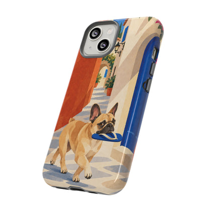 French Bulldog Quiet Lane Phone Case - Multicolor Phone Case