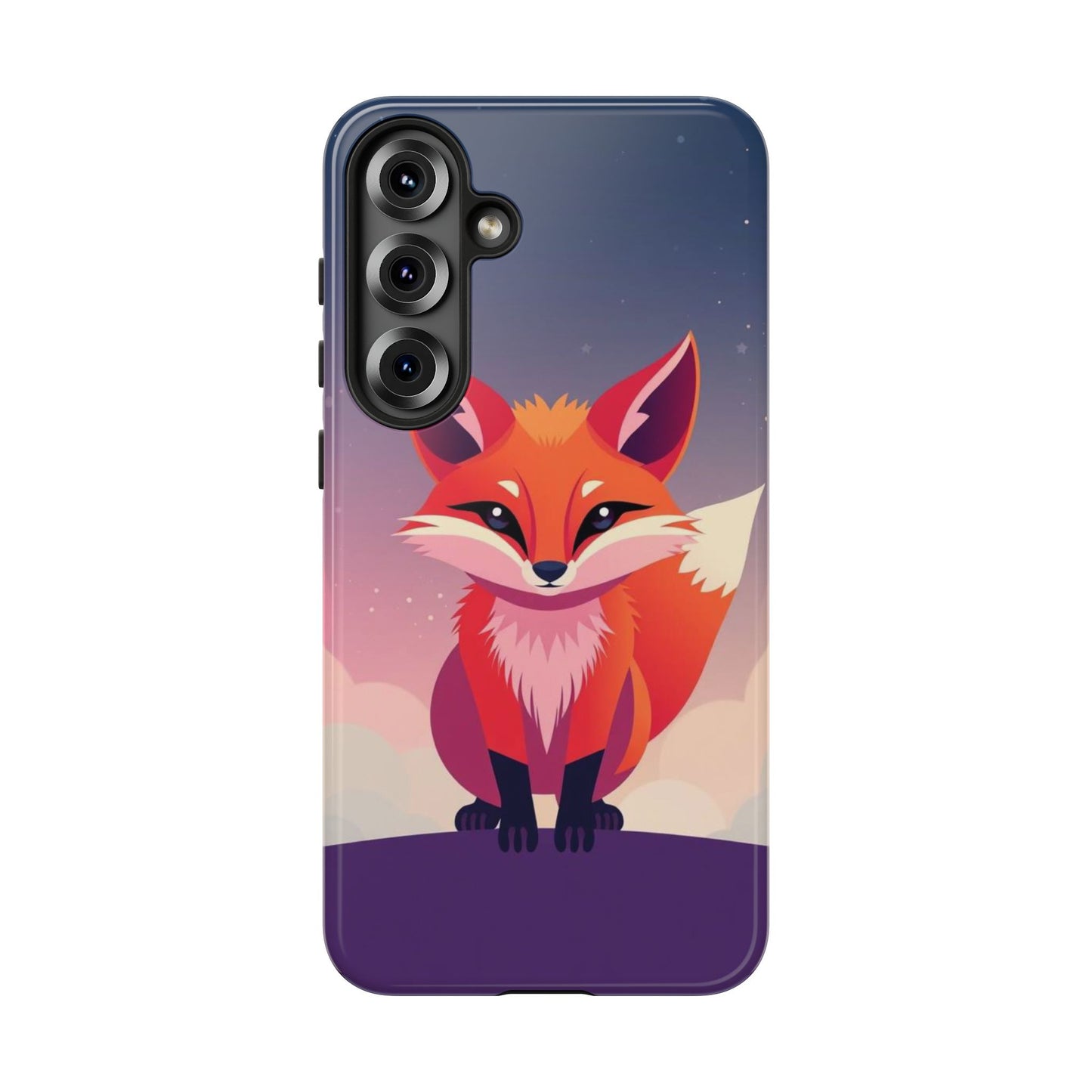 Samsung Galaxy S25 Plus / Glossy Phone Case - Pop Art Fox Design Phone Case