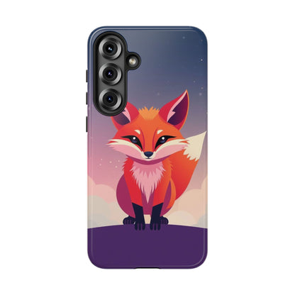 Samsung Galaxy S25 Plus / Glossy Phone Case - Pop Art Fox Design Phone Case