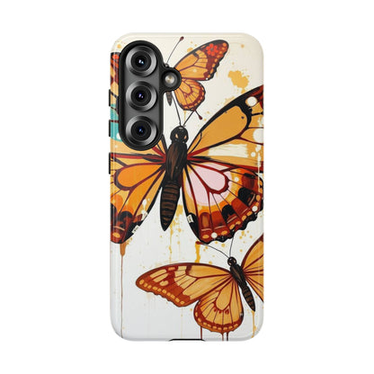 Abstract Butterflies Design Phone Case - Multicolor Phone Case - Samsung Galaxy S25 / Glossy