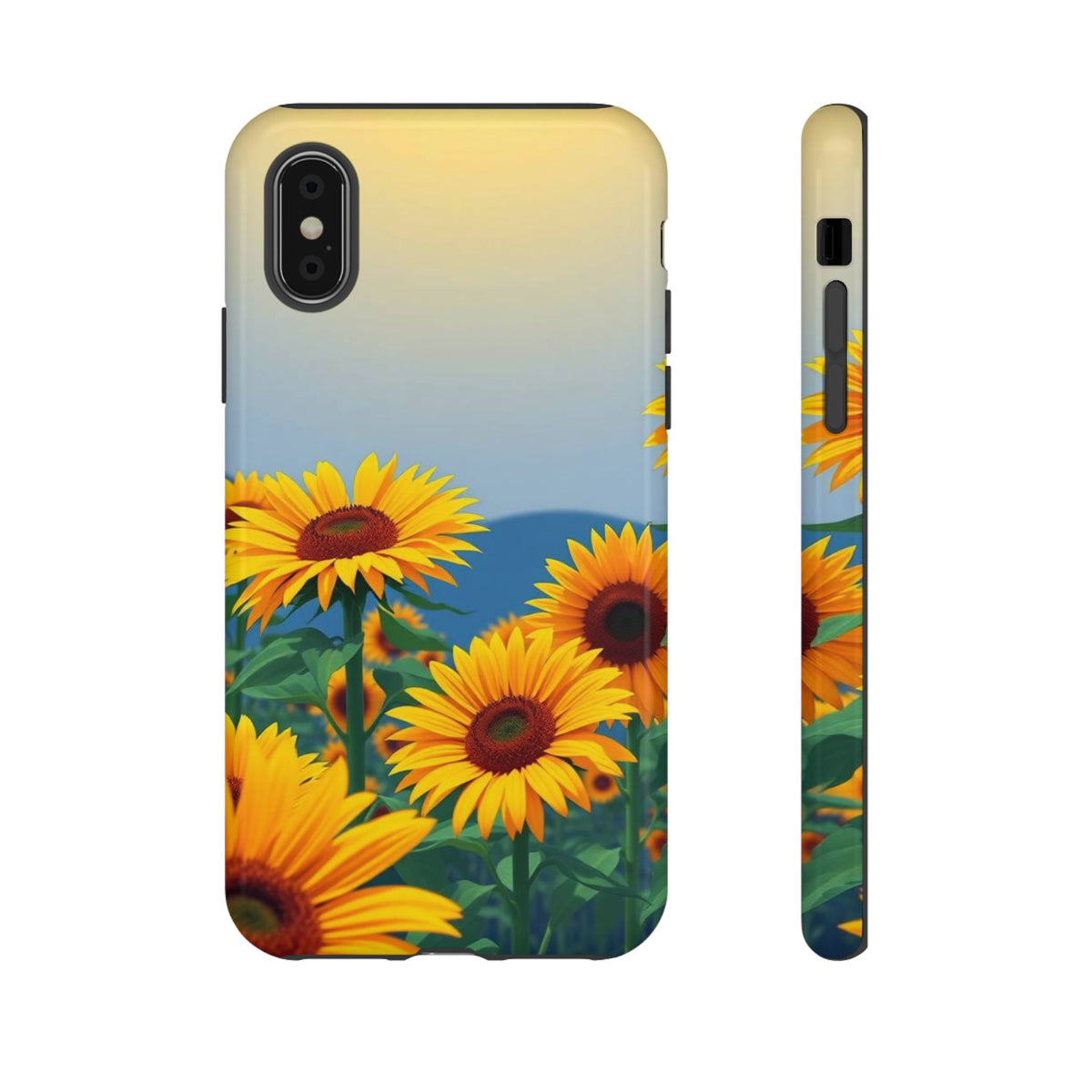 Sunflowers Design Phone Case - Multicolor Phone Case - iPhone XS / Glossy