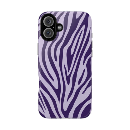 Boutique Lavender Tiger Print Phone Case