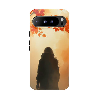 Google Pixel 9 Pro XL / Glossy Phone Case - Watercolour Mysterious Woman Phone Case