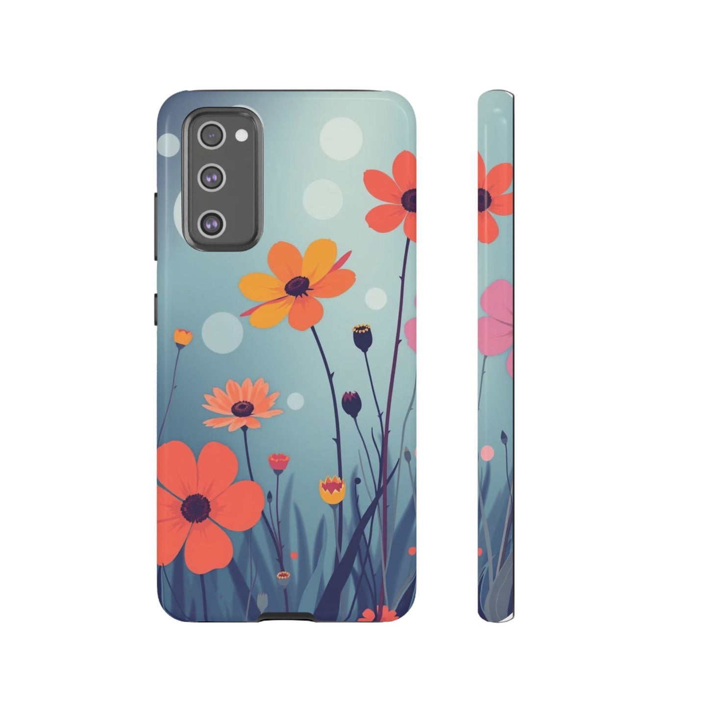 Vibrant Wildflowers Design Phone Case