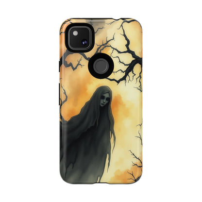 Watercolour Gothic Deathly Woman Phone Case