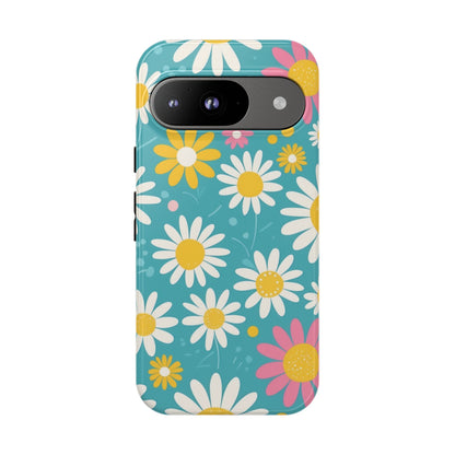 Google Pixel 9 / Glossy Phone Case - Daisies Floral Pattern 5 Phone Case