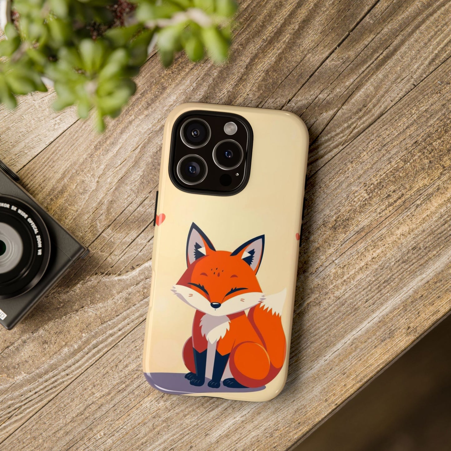 Cute Fox Design Phone Case