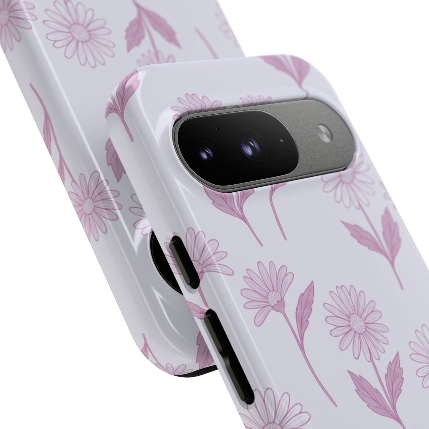 Pretty Lilac Daisy Pattern Phone Case