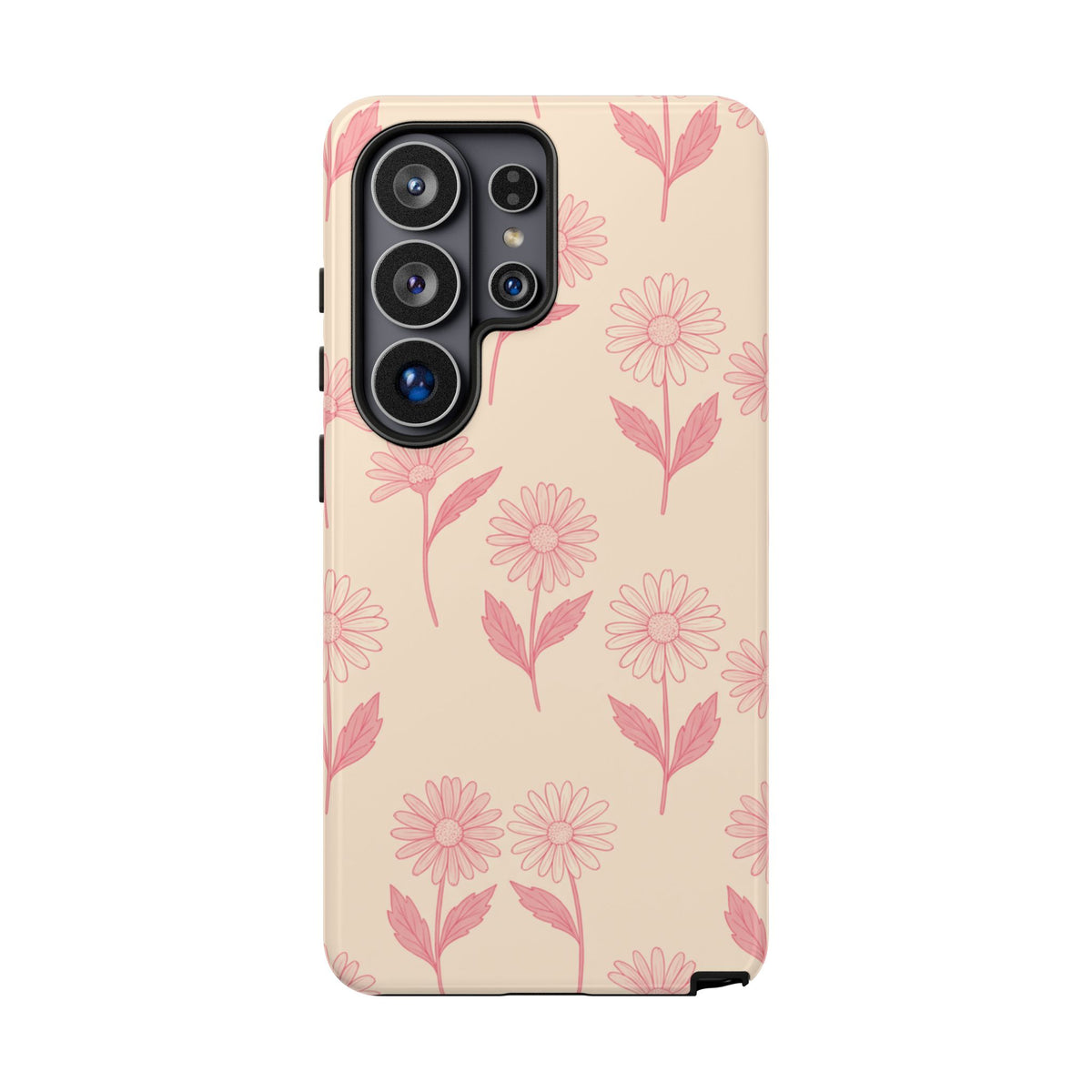 Pretty Pink Daisy Pattern Phone Case