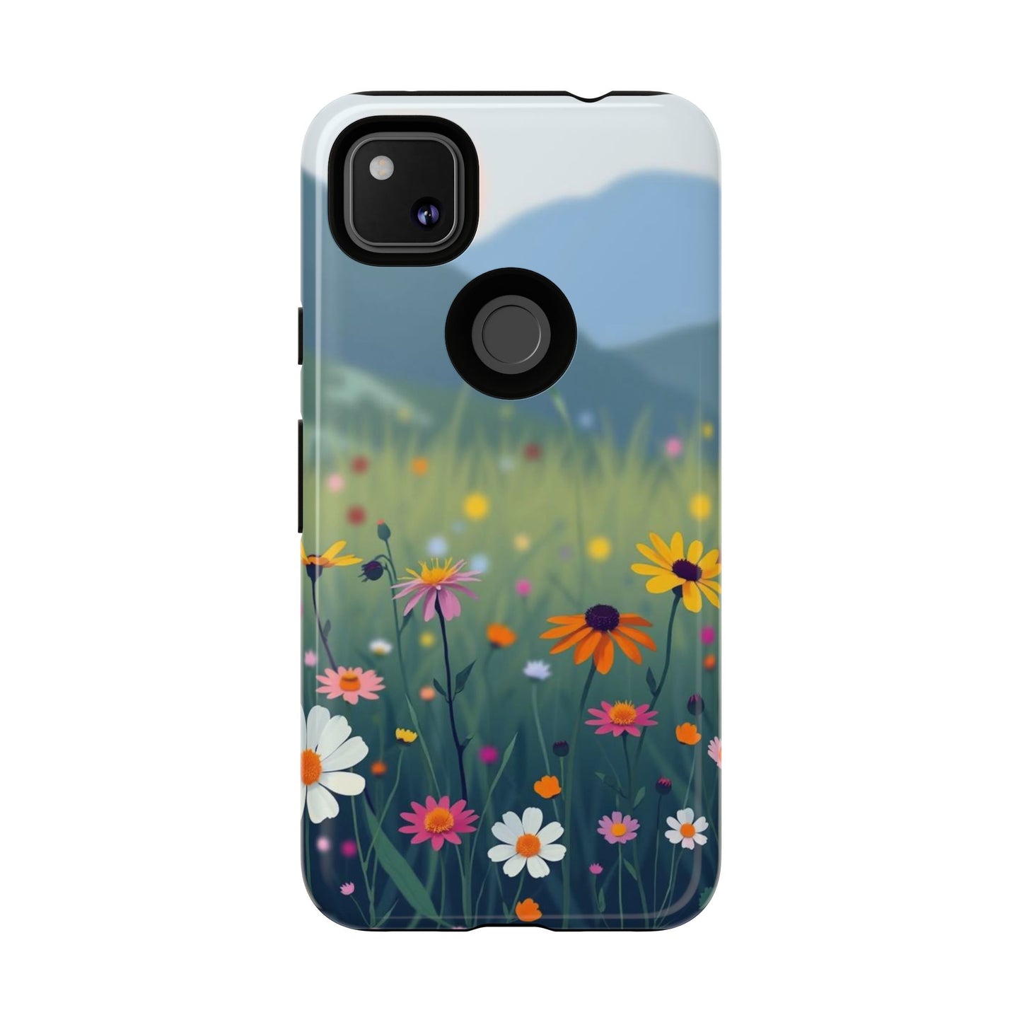 Vibrant Meadow Design Phone Case