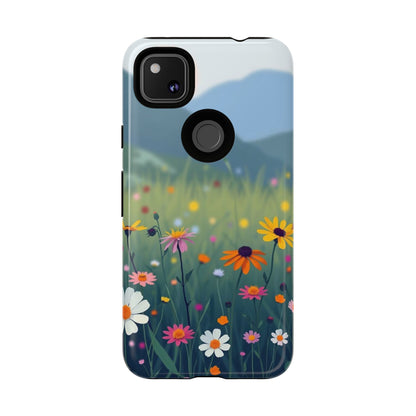 Vibrant Meadow Design Phone Case