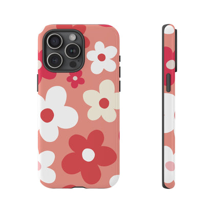 Cute Pink Daisy Pattern #1 Phone Case - Pink Phone Case - iPhone 15 Pro Max / Glossy