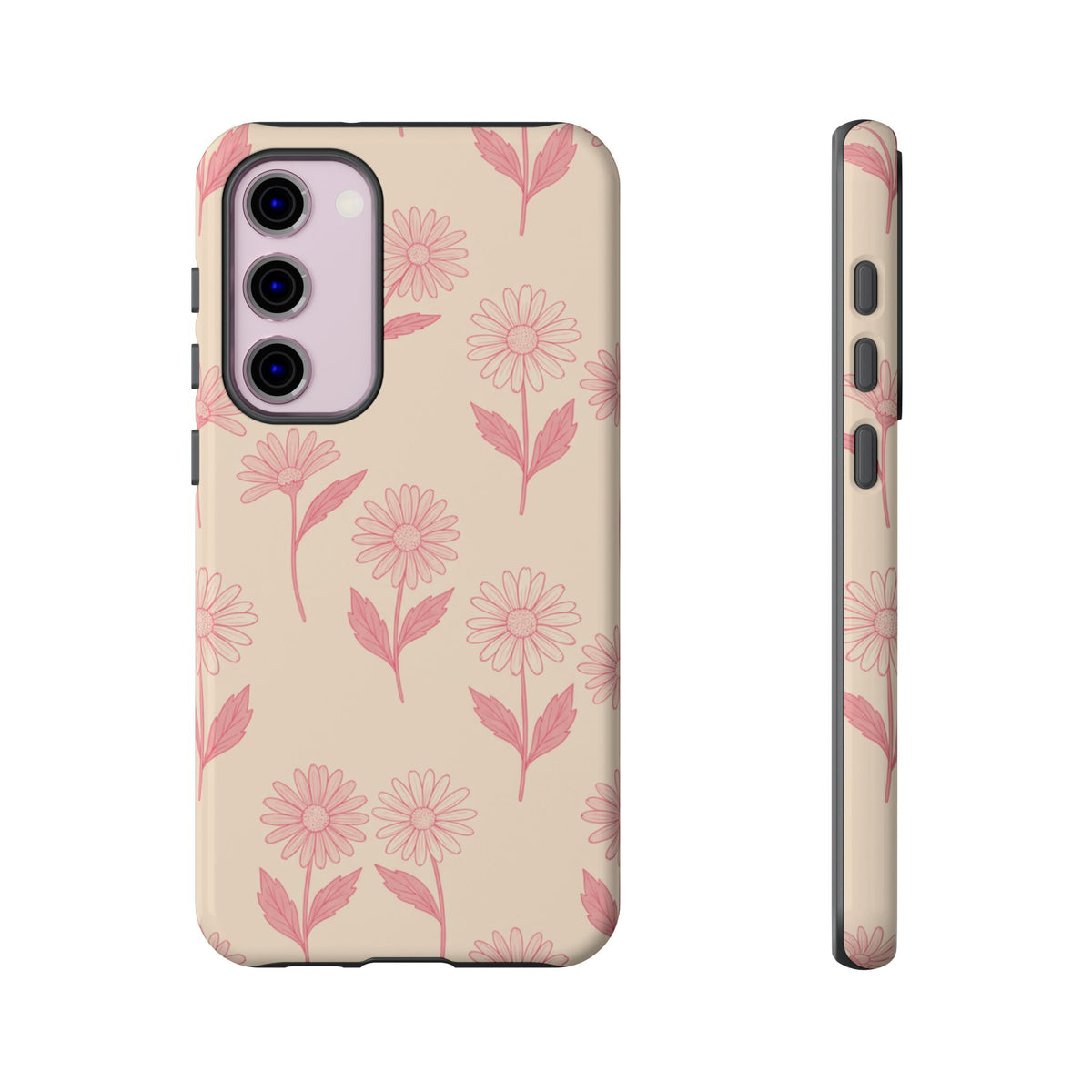 Pretty Pink Daisy Pattern Phone Case