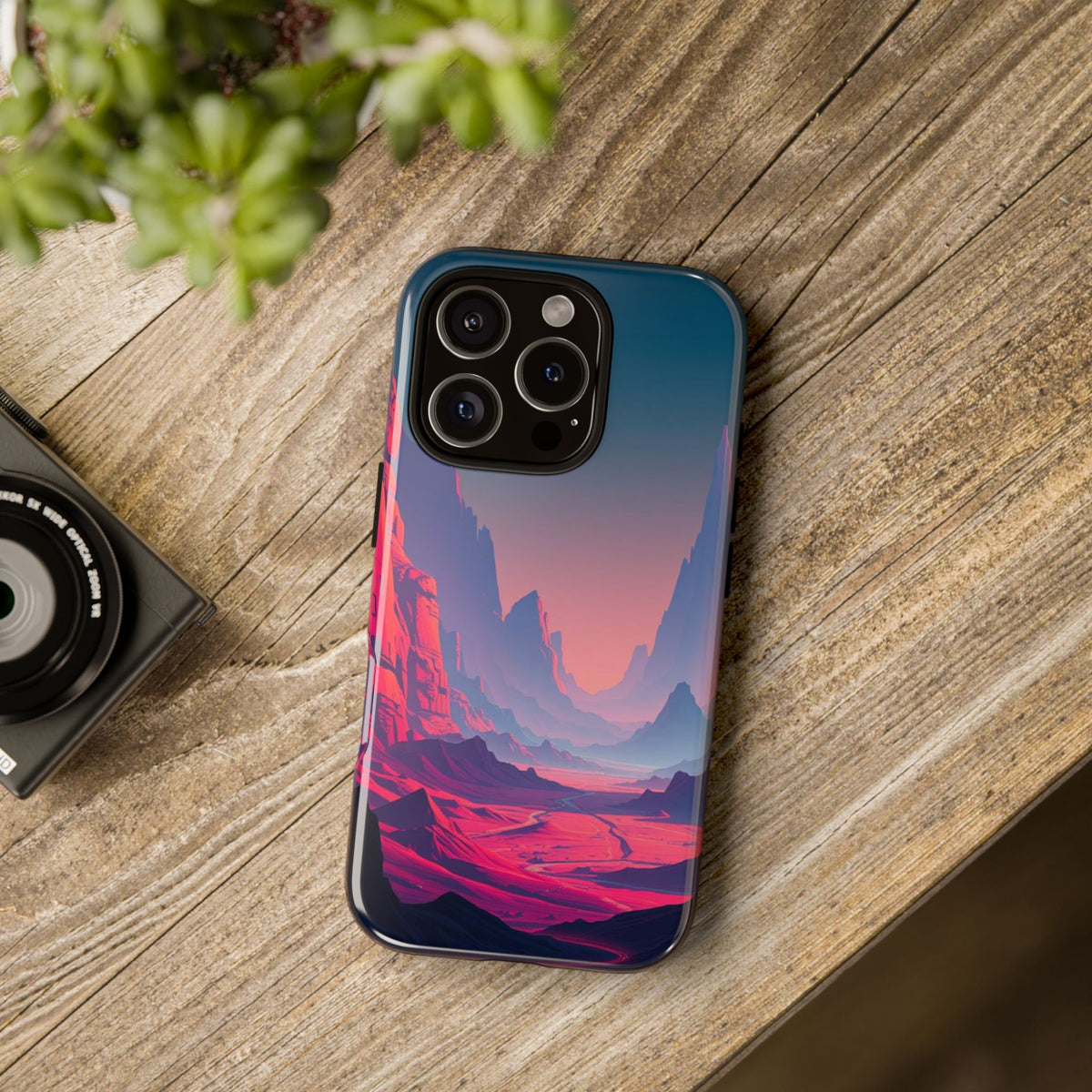 Alien Vista Design Phone Case - Multicolor Phone Case