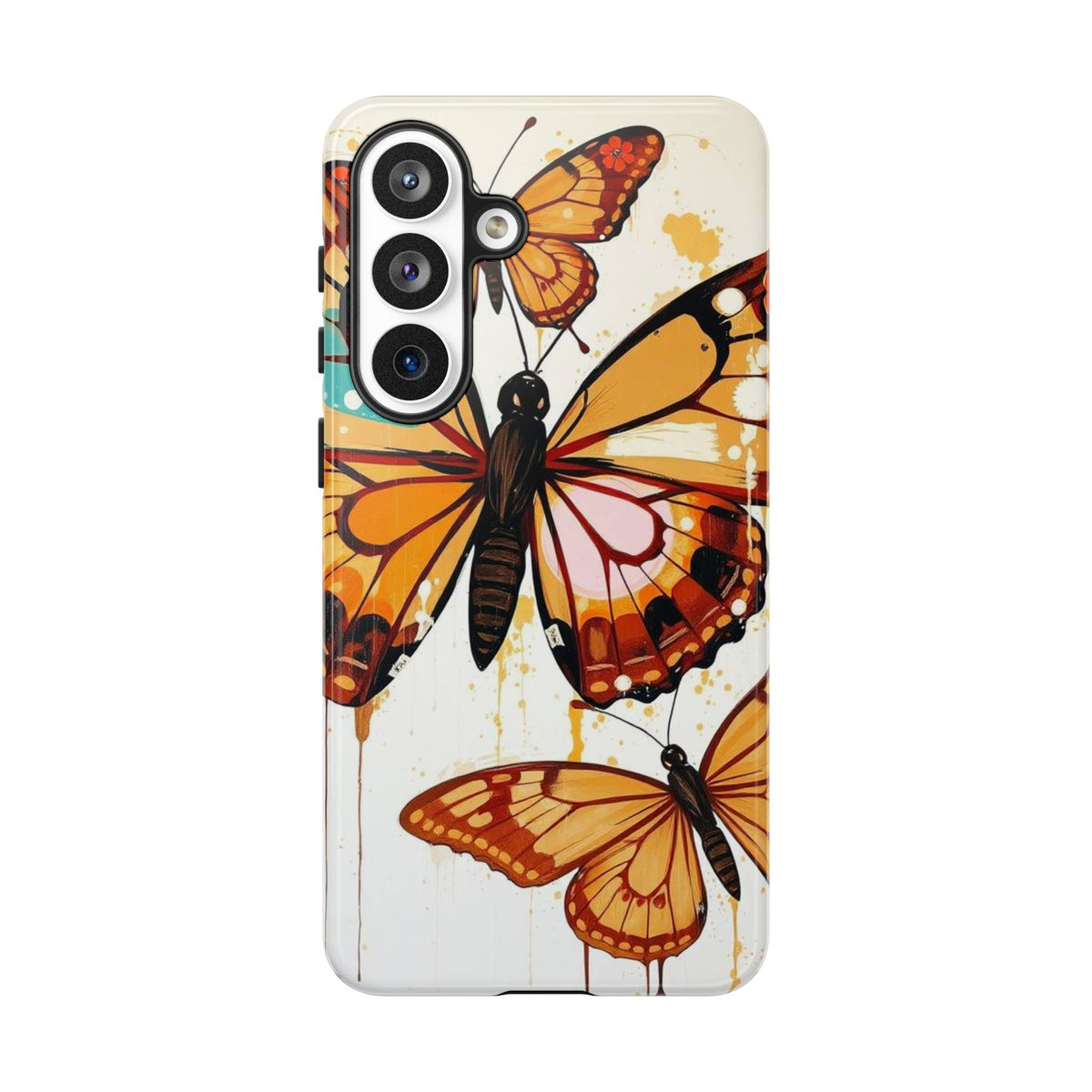Abstract Butterflies Design Phone Case - Multicolor Phone Case - Samsung Galaxy S26 Plus / Glossy