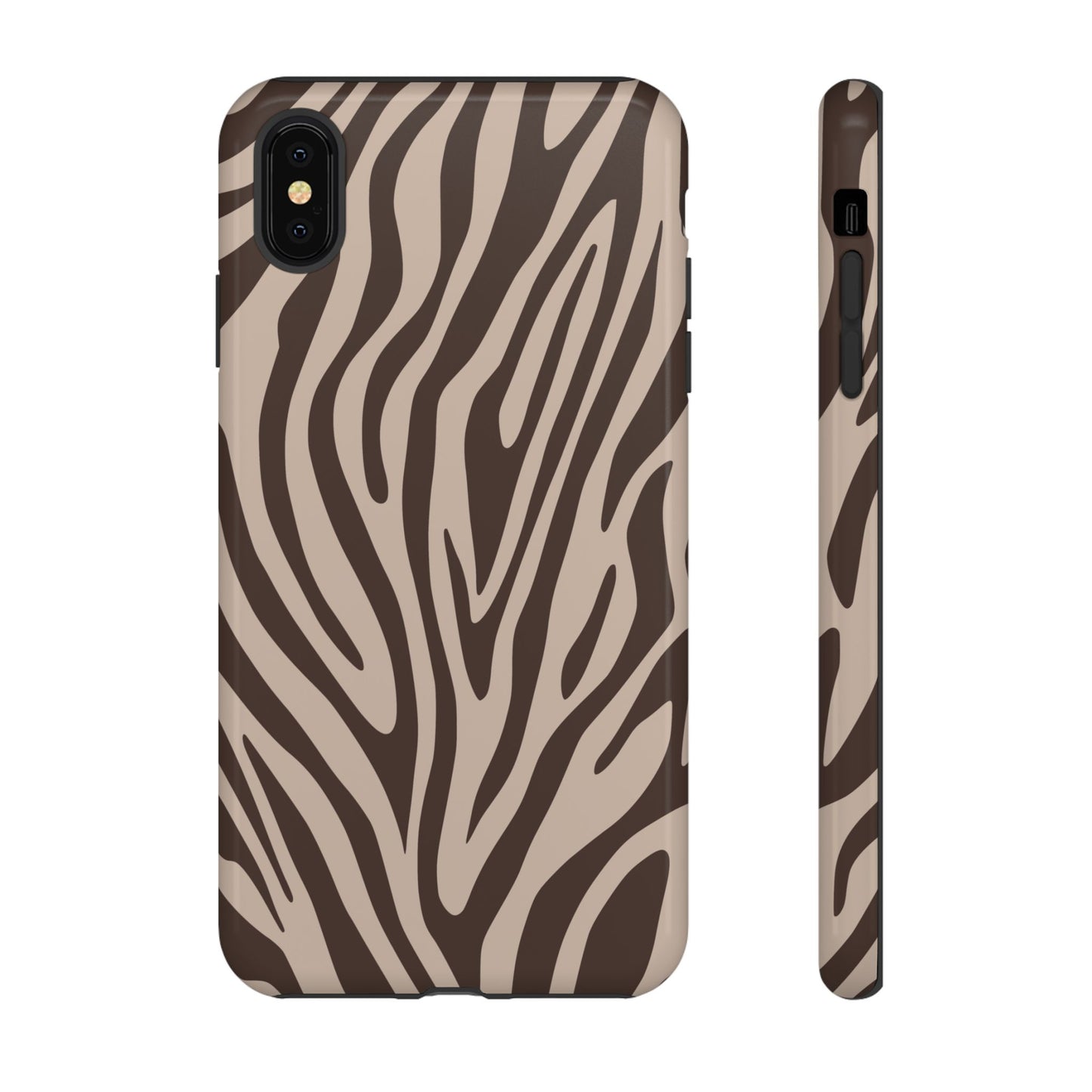 Boutique Mocha Tiger Print Phone Case
