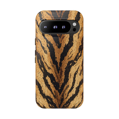 Amber Tiger Print Phone Case