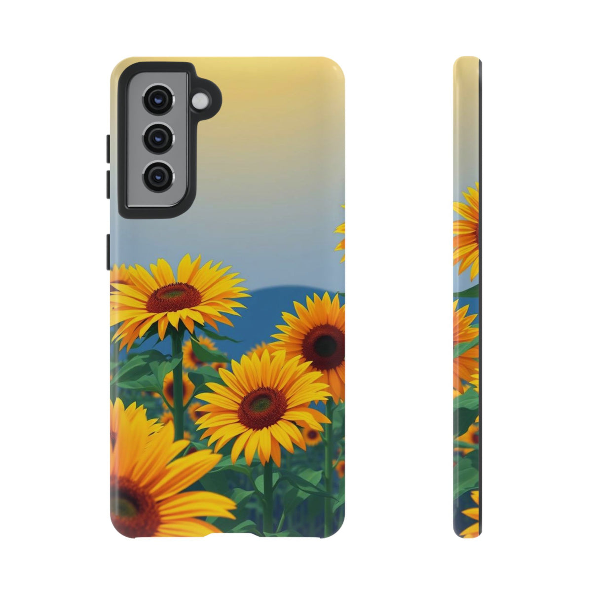 Sunflowers Design Phone Case - Multicolor Phone Case - Samsung Galaxy S21 / Glossy