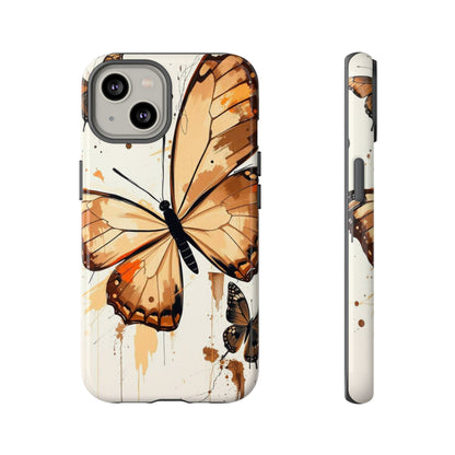 Acrylic Style Butterflies Design Phone Case - Multicolor Phone Case - iPhone 14 / Glossy