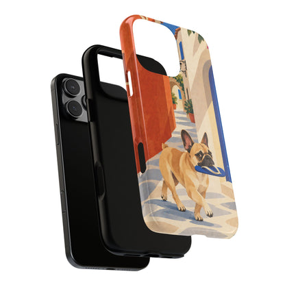 French Bulldog Quiet Lane Phone Case - Multicolor Phone Case