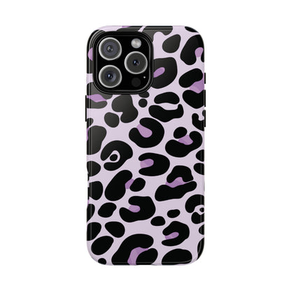 Pretty Lavender Leopard Print Phone Case
