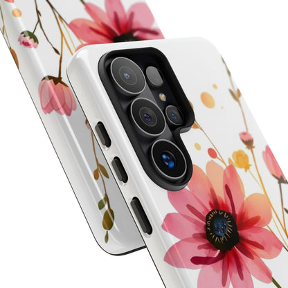 Watercolour Style Simple Wildflower Design Phone Case - Multicolor Phone Case