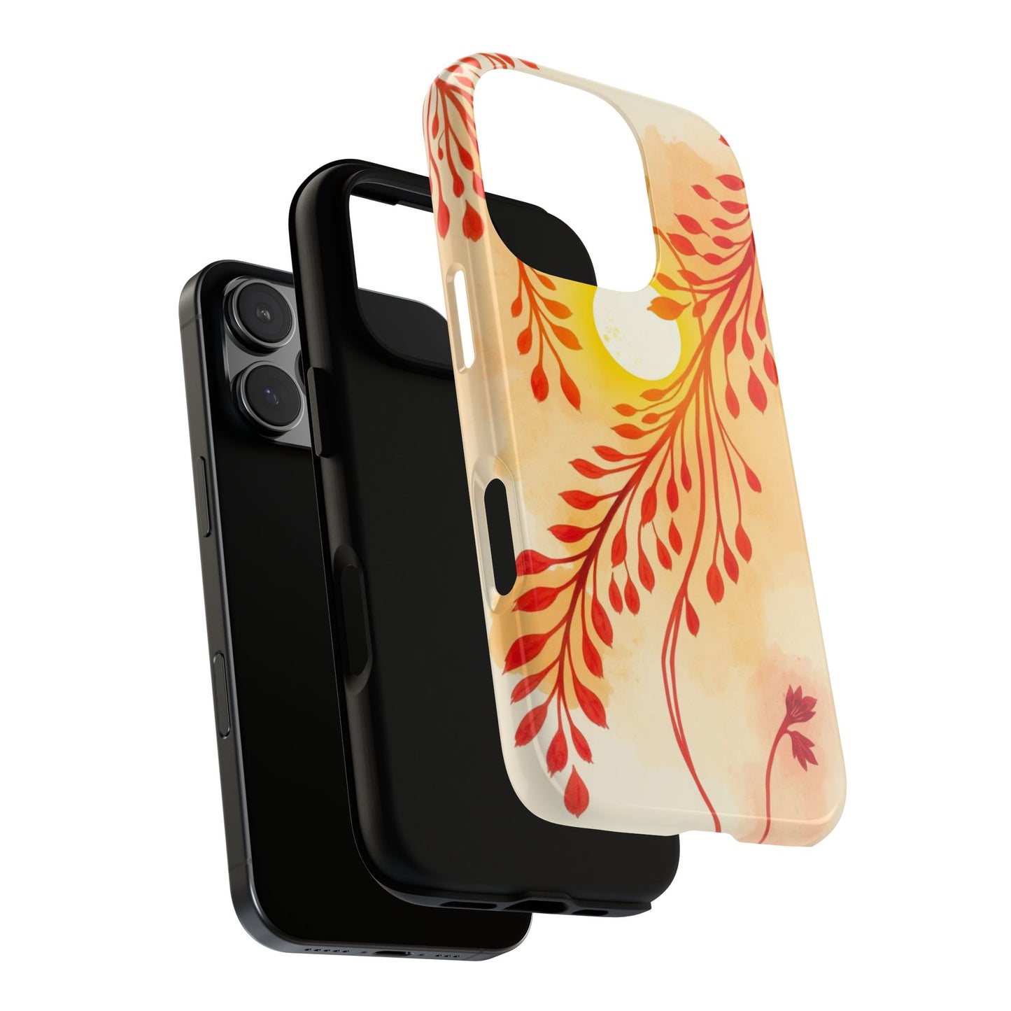 Boho Chic Watercolour Sunset Design Phone Case