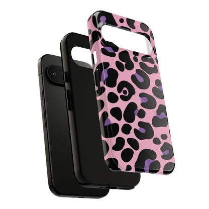 Pretty Pink & Lavender Leopard Print
