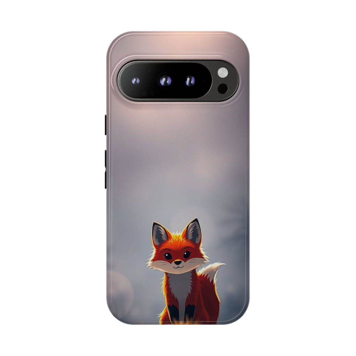 Cute Gothic Fox Design Phone Case - Multicolor Phone Case - Google Pixel 9 Pro / Glossy