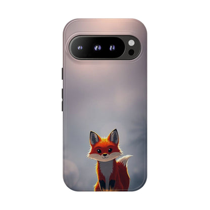 Cute Gothic Fox Design Phone Case - Multicolor Phone Case - Google Pixel 9 Pro / Glossy