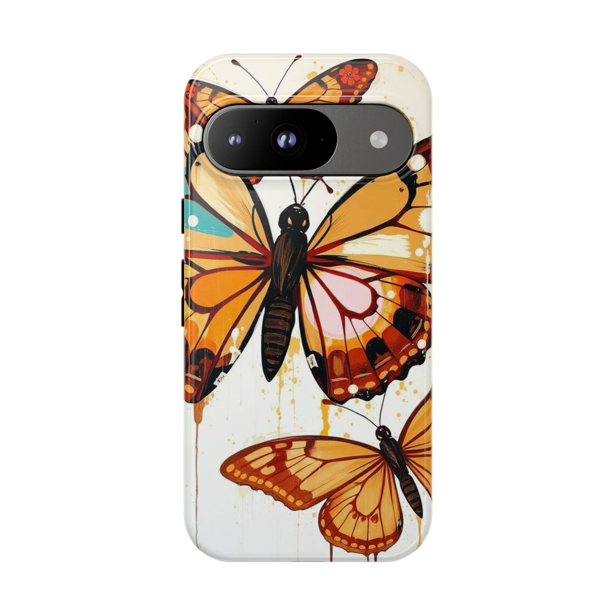 Abstract Butterflies Design Phone Case - Multicolor Phone Case - Google Pixel 9 / Glossy