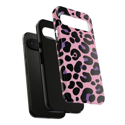 Pretty Pink & Lavender Leopard Print
