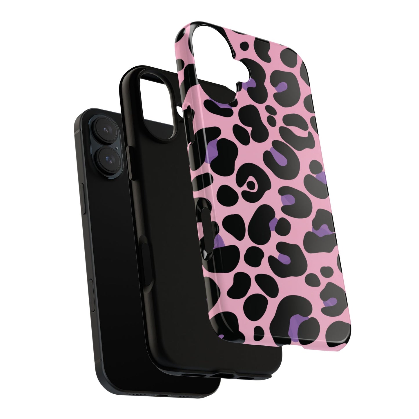 Pretty Pink & Lavender Leopard Print