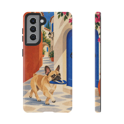 French Bulldog Quiet Lane Phone Case - Multicolor Phone Case - Samsung Galaxy S21 / Glossy