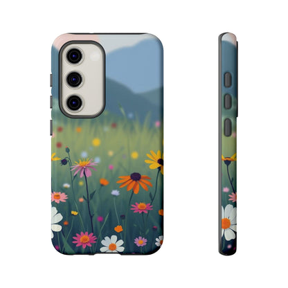 Vibrant Meadow Design Phone Case - Multicolor Phone Case - Samsung Galaxy S23 / Glossy