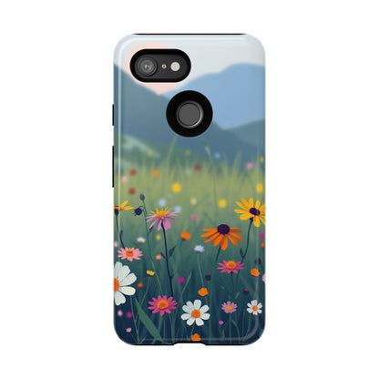 Vibrant Meadow Design Phone Case